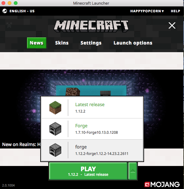 minecraft forger for mac